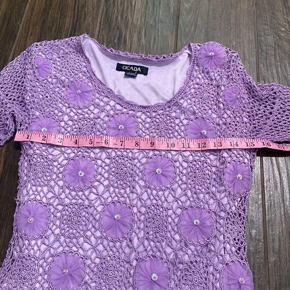 Cicada crochet blouse